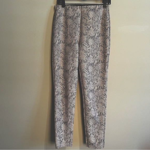 Zara Snake Print Leggings faux leather/coated - Picture 2 of 9